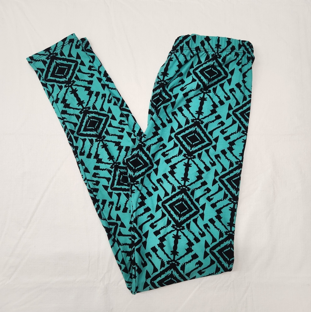 Fashion diary OS teal leggings